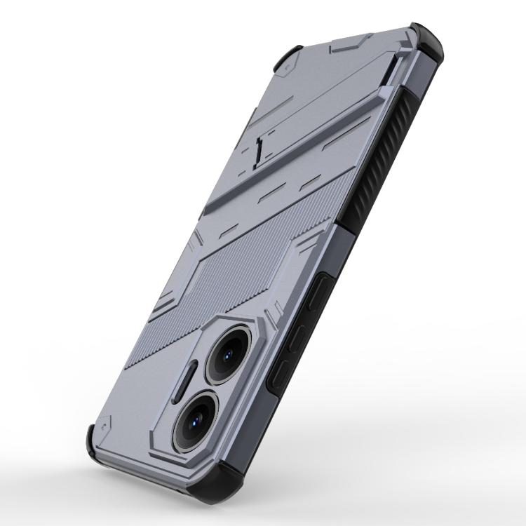 For Redmi Turbo 4 Pro Punk Armor 2 in 1 PC + TPU Phone Case with Holder
