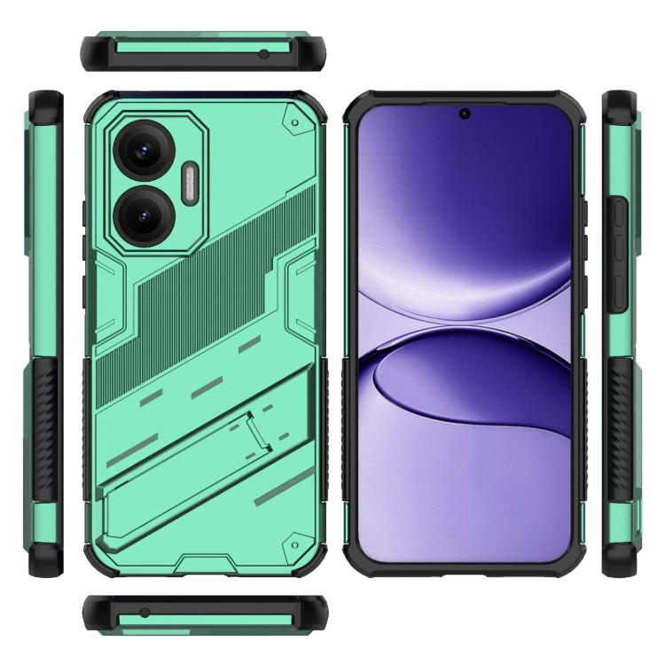 For Redmi Turbo 4 Pro Punk Armor 2 in 1 PC + TPU Phone Case with Holder