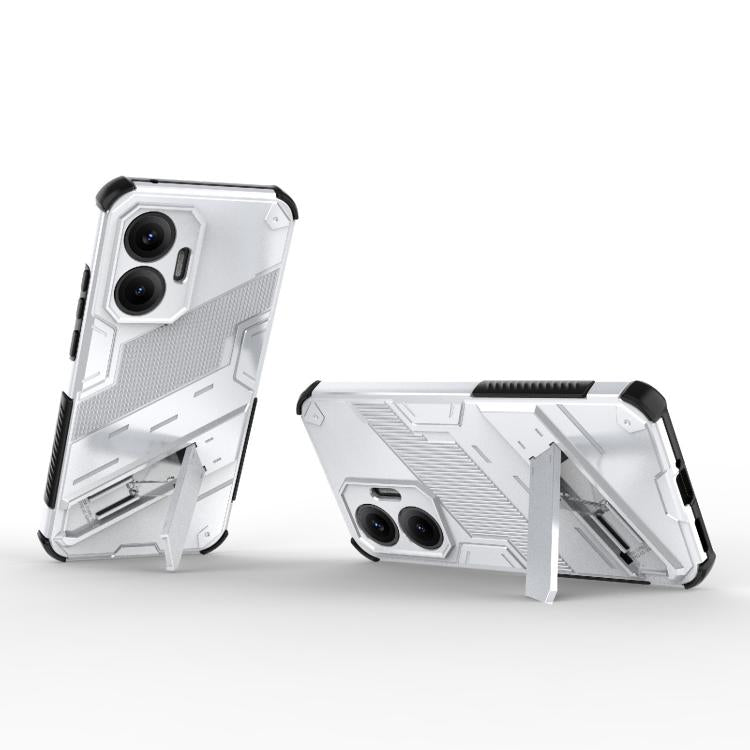 For Redmi Turbo 4 Pro Punk Armor 2 in 1 PC + TPU Phone Case with Holder