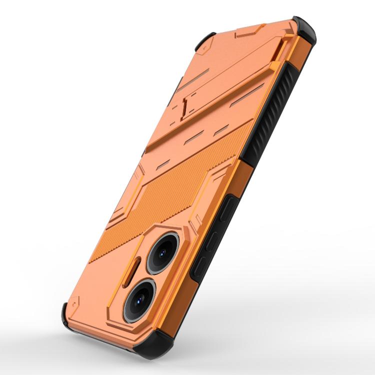 For Redmi Turbo 4 Pro Punk Armor 2 in 1 PC + TPU Phone Case with Holder