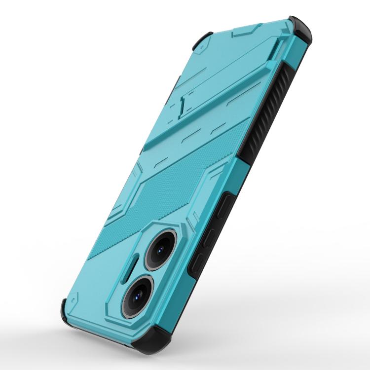 For Redmi Turbo 4 Pro Punk Armor 2 in 1 PC + TPU Phone Case with Holder