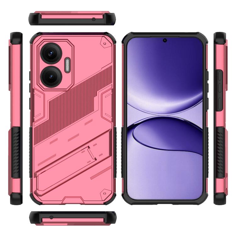 For Redmi Turbo 4 Pro Punk Armor 2 in 1 PC + TPU Phone Case with Holder