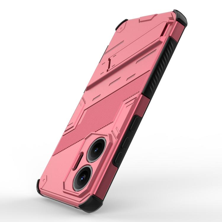 For Redmi Turbo 4 Pro Punk Armor 2 in 1 PC + TPU Phone Case with Holder