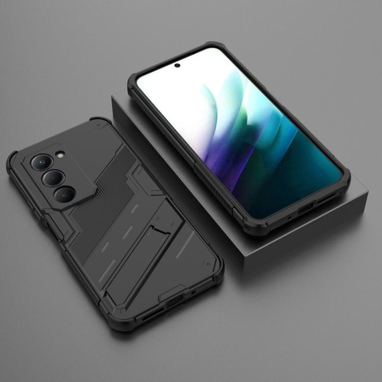 For Redmi 15 5G / 4G EU 171mm Punk Armor 2 in 1 PC + TPU Phone Case with Holder