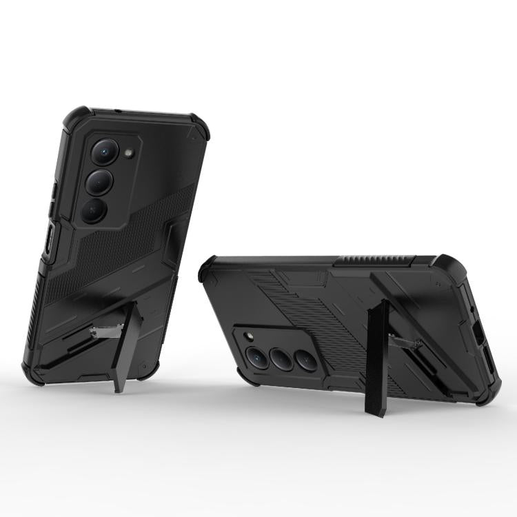 For Redmi 15 5G / 4G EU 171mm Punk Armor 2 in 1 PC + TPU Phone Case with Holder