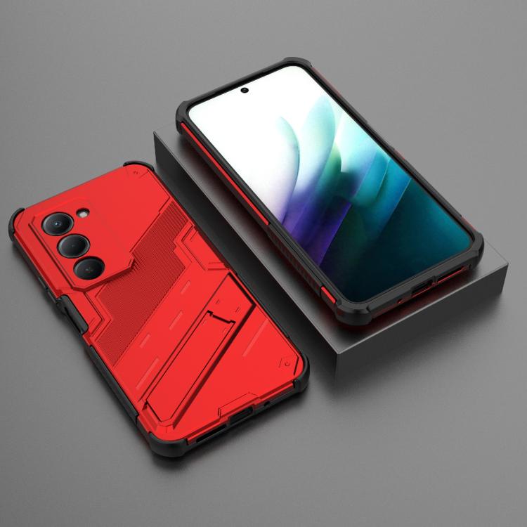 For Redmi 15 5G / 4G EU 171mm Punk Armor 2 in 1 PC + TPU Phone Case with Holder