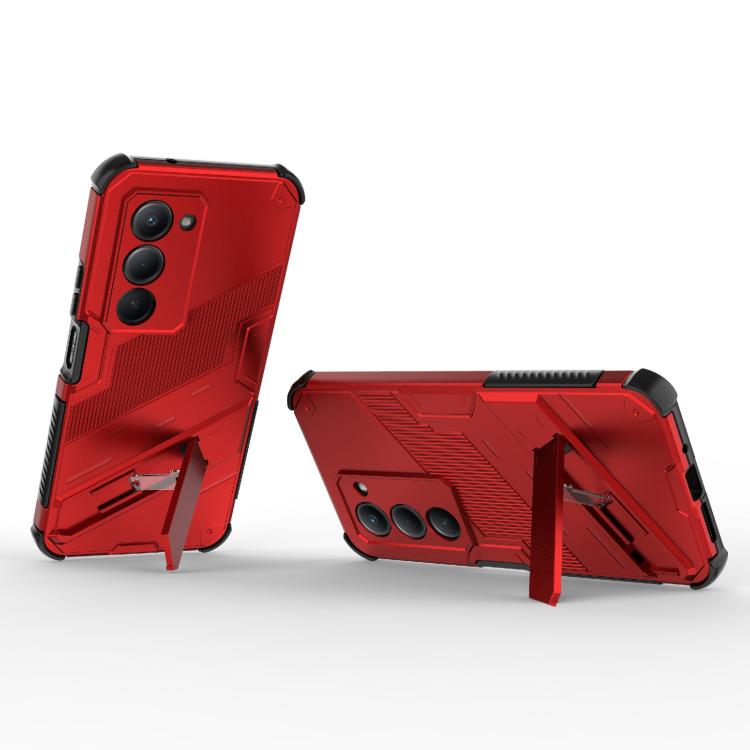 For Redmi 15 5G / 4G EU 171mm Punk Armor 2 in 1 PC + TPU Phone Case with Holder