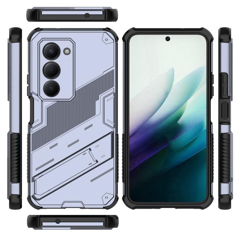 For Redmi 15 5G / 4G EU 171mm Punk Armor 2 in 1 PC + TPU Phone Case with Holder