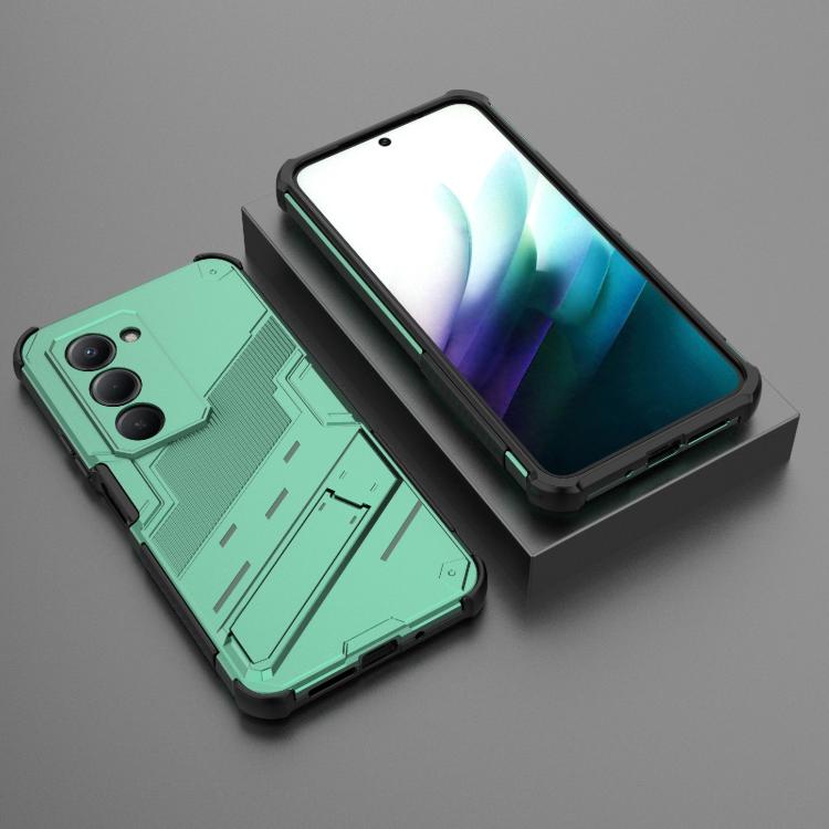 For Redmi 15 5G / 4G EU 171mm Punk Armor 2 in 1 PC + TPU Phone Case with Holder