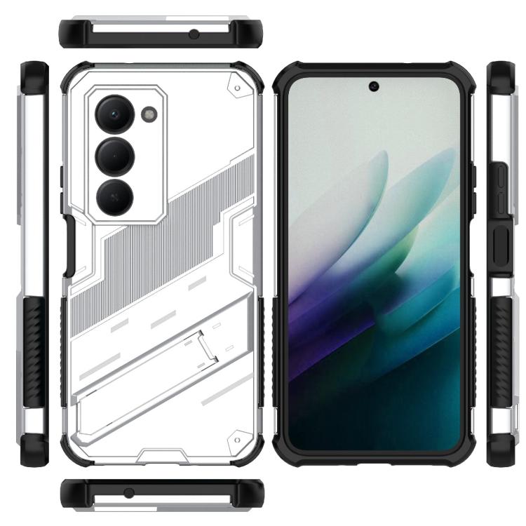 For Redmi 15 5G / 4G EU 171mm Punk Armor 2 in 1 PC + TPU Phone Case with Holder