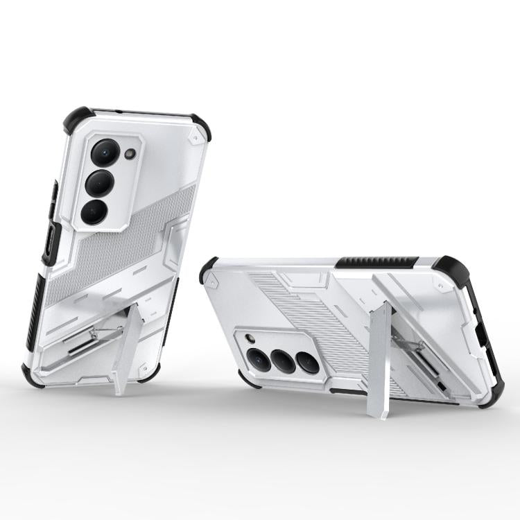 For Redmi 15 5G / 4G EU 171mm Punk Armor 2 in 1 PC + TPU Phone Case with Holder