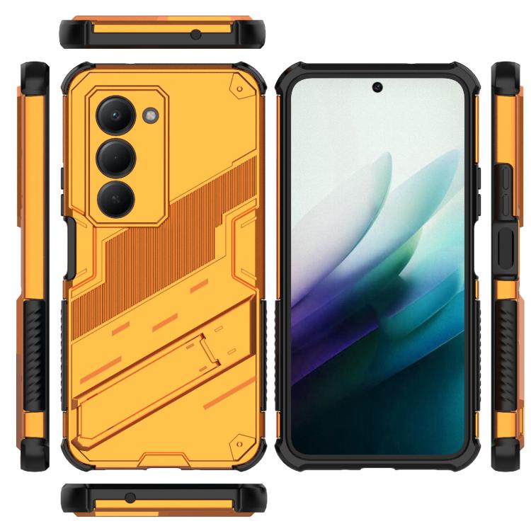 For Redmi 15 5G / 4G EU 171mm Punk Armor 2 in 1 PC + TPU Phone Case with Holder