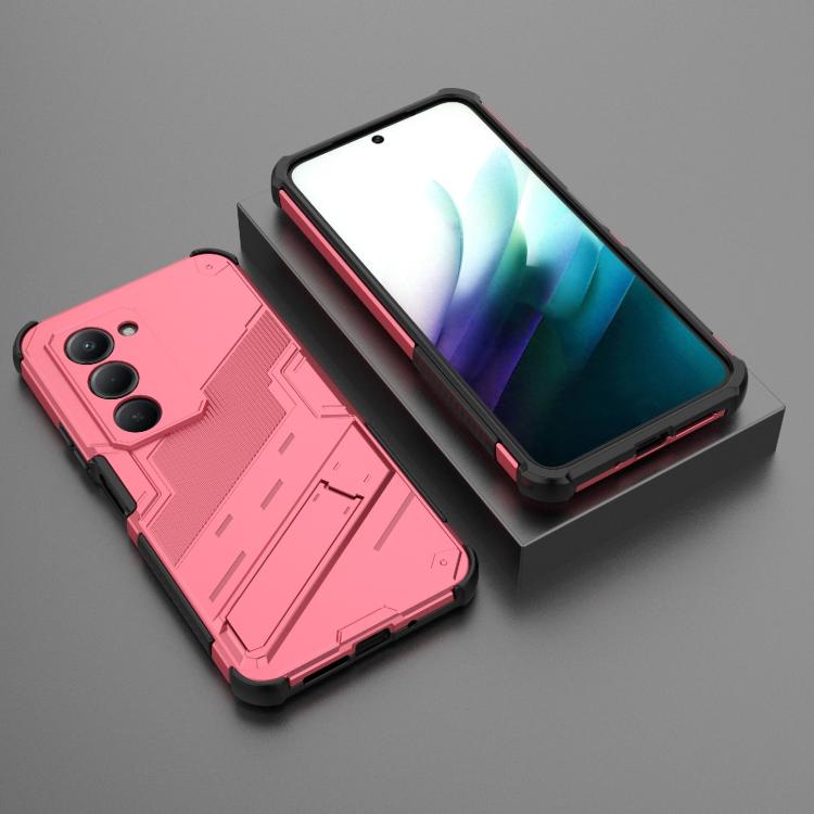 For Redmi 15 5G / 4G EU 171mm Punk Armor 2 in 1 PC + TPU Phone Case with Holder