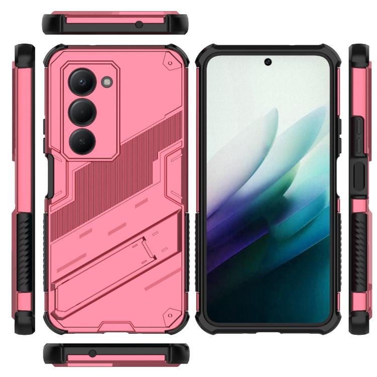 For Redmi 15 5G / 4G EU 171mm Punk Armor 2 in 1 PC + TPU Phone Case with Holder