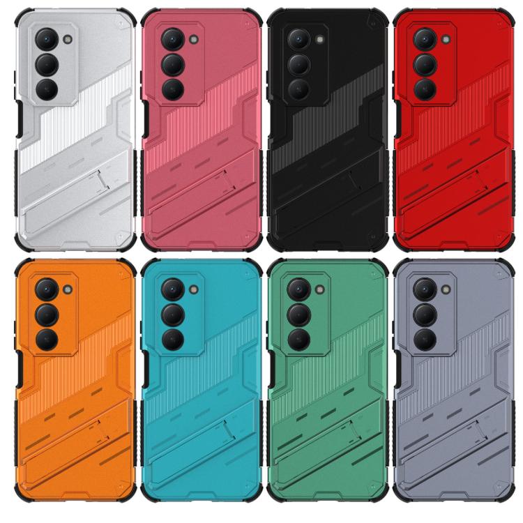 For Redmi 15 5G / 4G EU 171mm Punk Armor 2 in 1 PC + TPU Phone Case with Holder