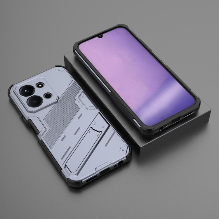 For Redmi 15C 5G/4G Global 171mm Punk Armor 2 in 1 PC + TPU Phone Case with Holder
