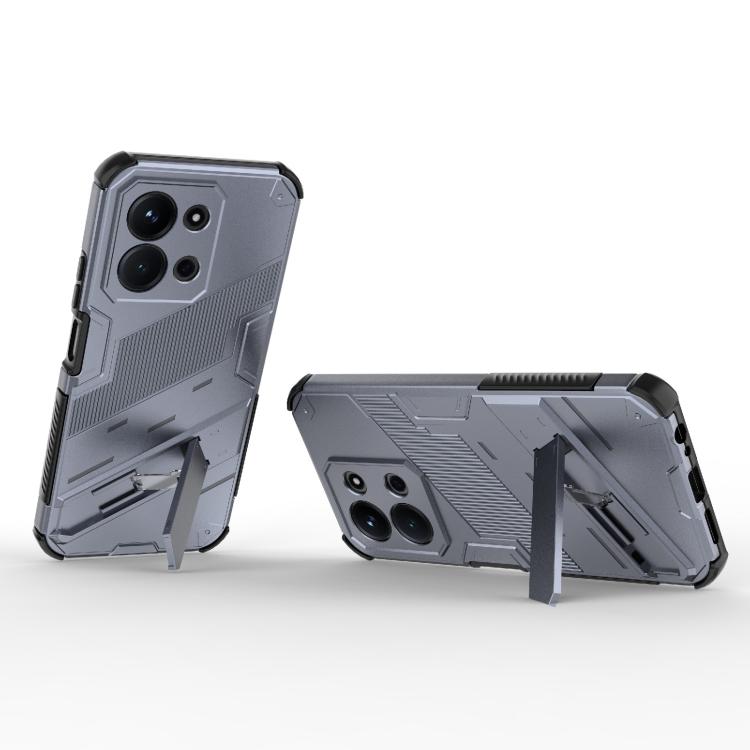 For Redmi 15C 5G/4G Global 171mm Punk Armor 2 in 1 PC + TPU Phone Case with Holder
