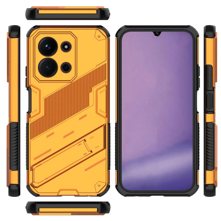 For Redmi 15C 5G/4G Global 171mm Punk Armor 2 in 1 PC + TPU Phone Case with Holder
