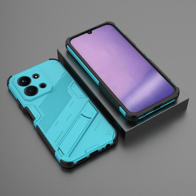 For Redmi 15C 5G/4G Global 171mm Punk Armor 2 in 1 PC + TPU Phone Case with Holder