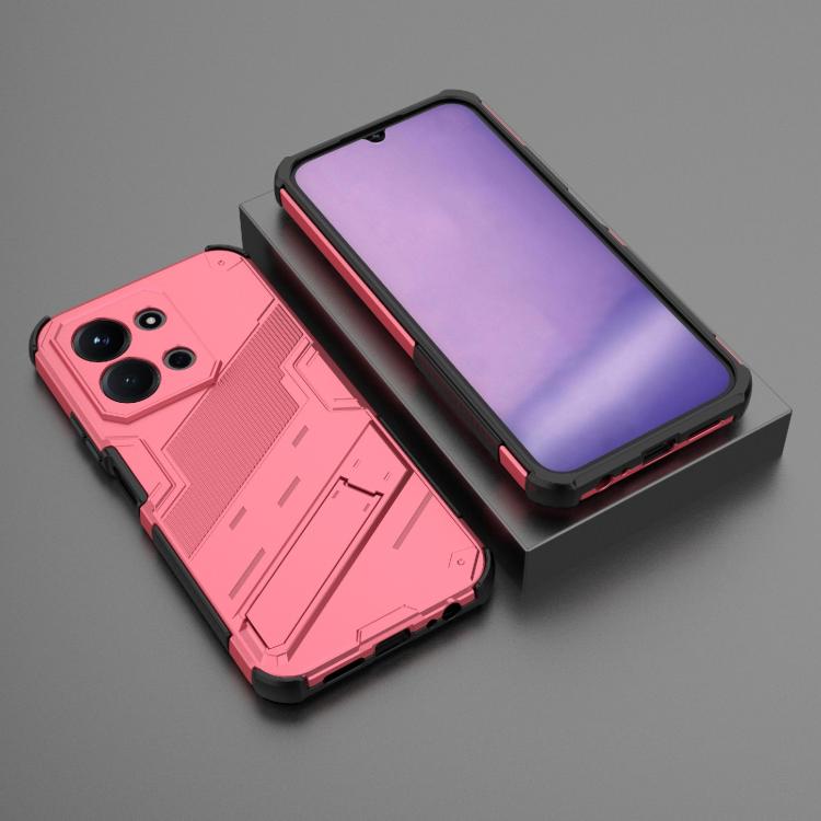 For Redmi 15C 5G/4G Global 171mm Punk Armor 2 in 1 PC + TPU Phone Case with Holder