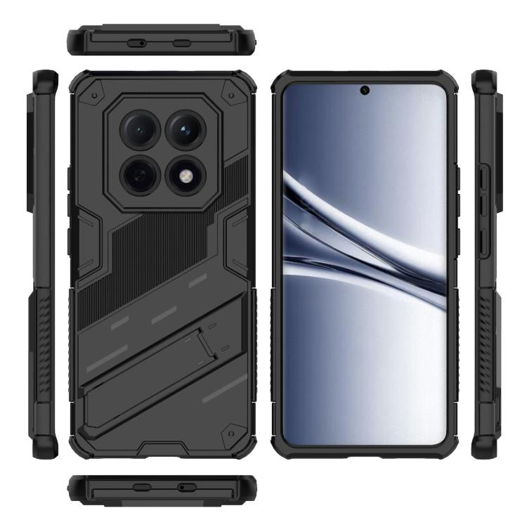 For Redmi Note 15 5G Global 164mm Punk Armor 2 in 1 PC + TPU Phone Case with Holder