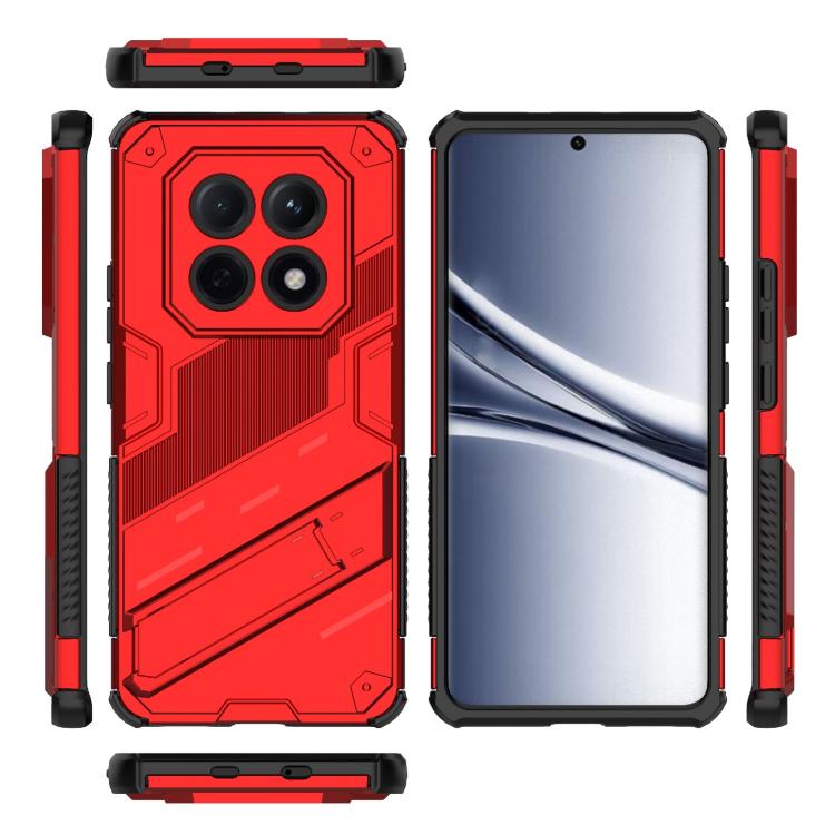 For Redmi Note 15 5G Global 164mm Punk Armor 2 in 1 PC + TPU Phone Case with Holder