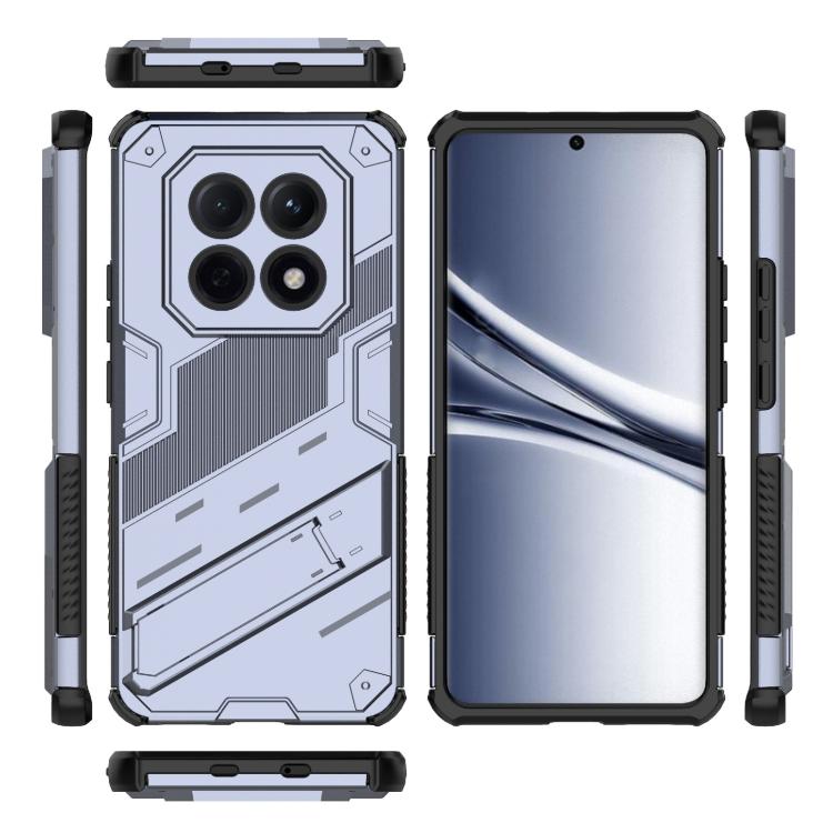 For Redmi Note 15 5G Global 164mm Punk Armor 2 in 1 PC + TPU Phone Case with Holder