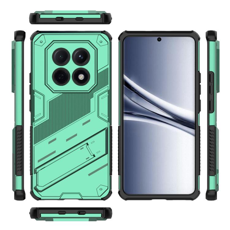 For Redmi Note 15 5G Global 164mm Punk Armor 2 in 1 PC + TPU Phone Case with Holder