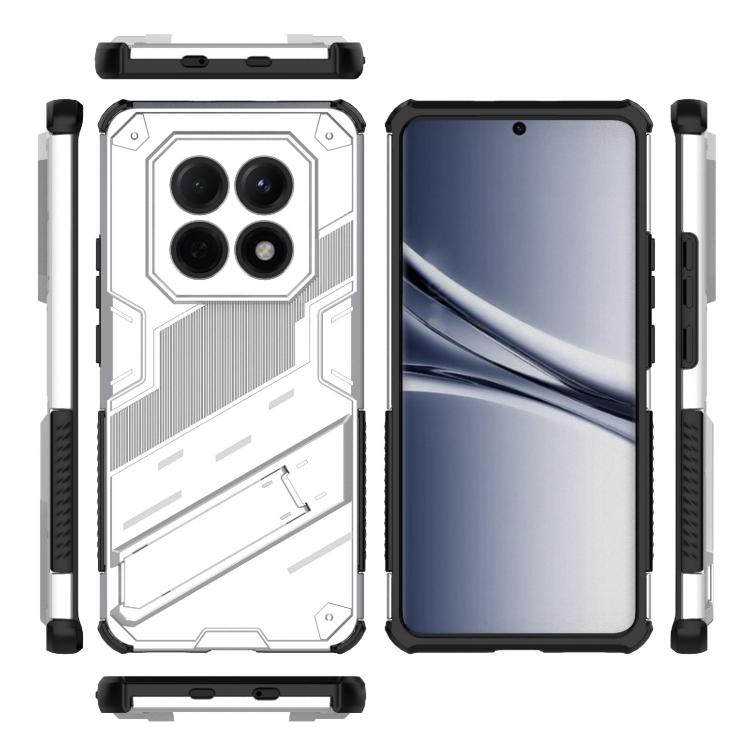 For Redmi Note 15 5G Global 164mm Punk Armor 2 in 1 PC + TPU Phone Case with Holder