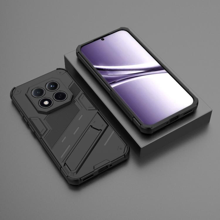 For Redmi Note 15 Pro 5G Global 163.6mm Punk Armor 2 in 1 PC + TPU Phone Case with Holder