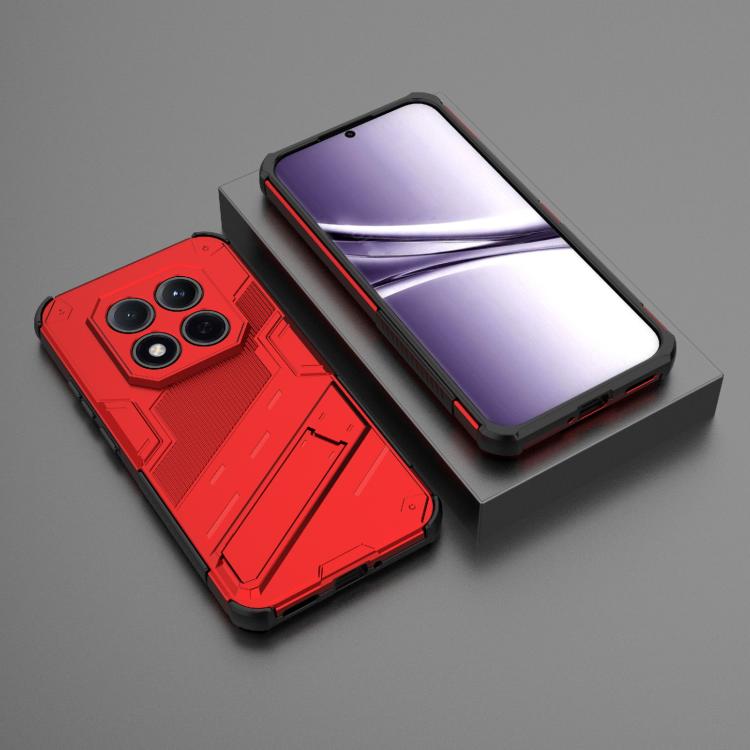 For Redmi Note 15 Pro 5G Global 163.6mm Punk Armor 2 in 1 PC + TPU Phone Case with Holder