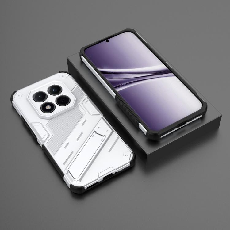 For Redmi Note 15 Pro 5G Global 163.6mm Punk Armor 2 in 1 PC + TPU Phone Case with Holder