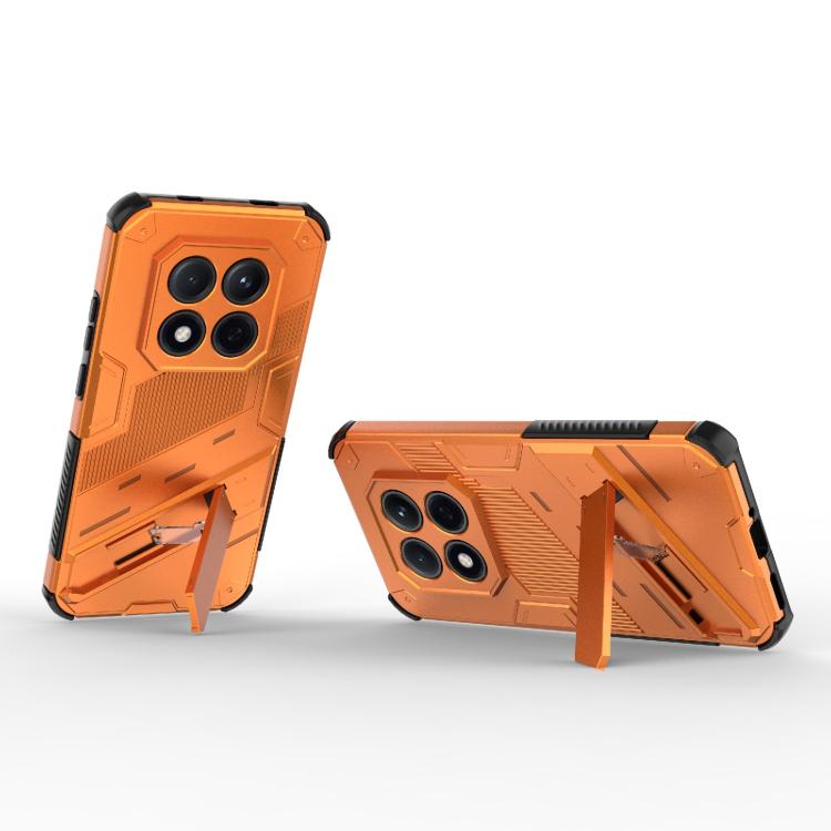 For Redmi Note 15 Pro 5G Global 163.6mm Punk Armor 2 in 1 PC + TPU Phone Case with Holder