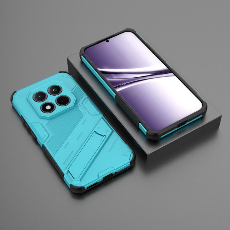 For Redmi Note 15 Pro 5G Global 163.6mm Punk Armor 2 in 1 PC + TPU Phone Case with Holder