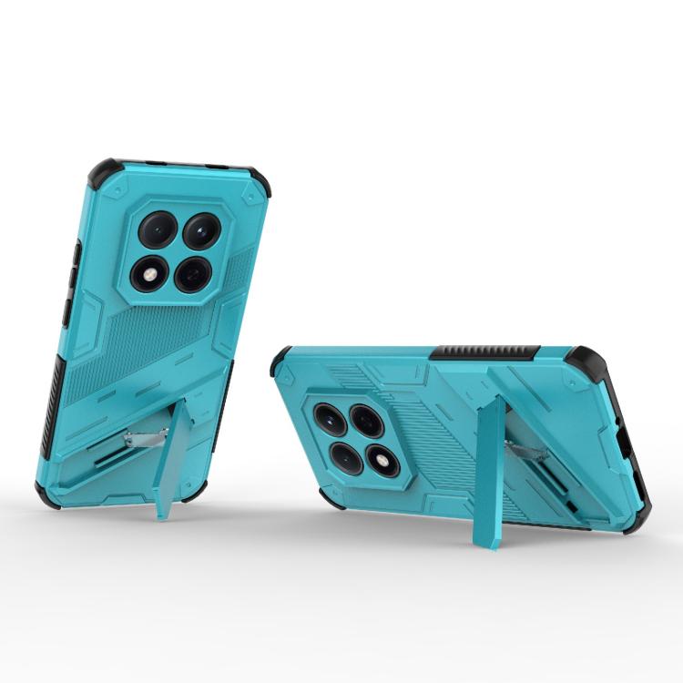 For Redmi Note 15 Pro 5G Global 163.6mm Punk Armor 2 in 1 PC + TPU Phone Case with Holder