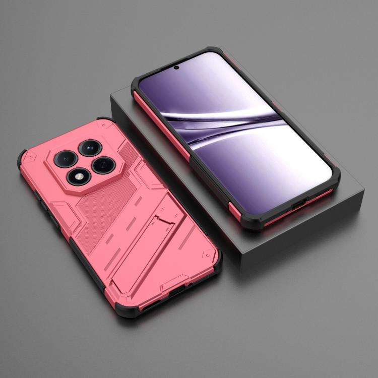 For Redmi Note 15 Pro 5G Global 163.6mm Punk Armor 2 in 1 PC + TPU Phone Case with Holder