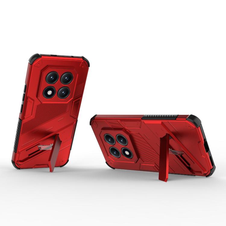 For Redmi Note 15 Pro+ 5G Global 163.3mm Punk Armor 2 in 1 PC + TPU Phone Case with Holder