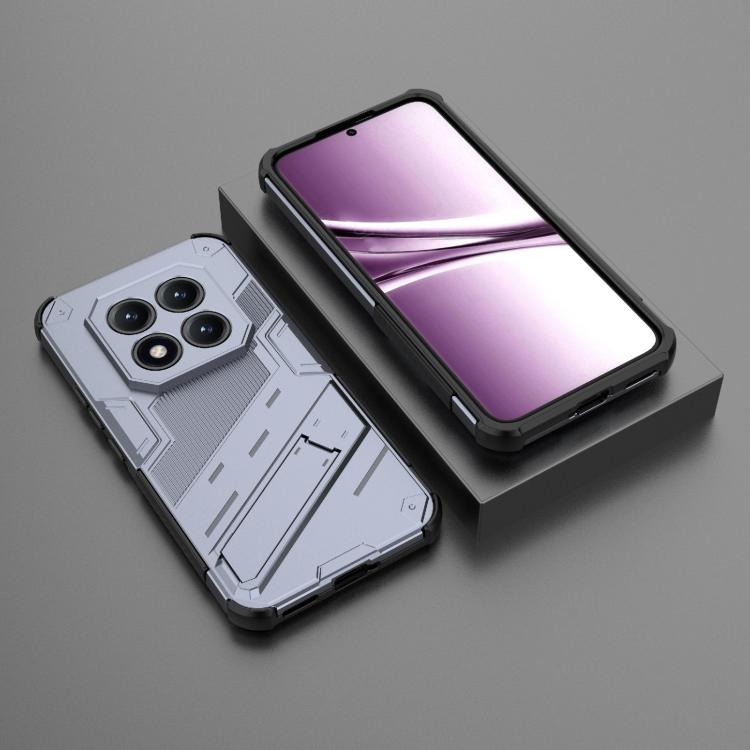 For Redmi Note 15 Pro+ 5G Global 163.3mm Punk Armor 2 in 1 PC + TPU Phone Case with Holder