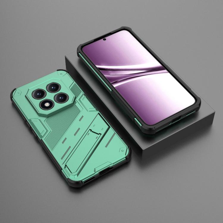 For Redmi Note 15 Pro+ 5G Global 163.3mm Punk Armor 2 in 1 PC + TPU Phone Case with Holder