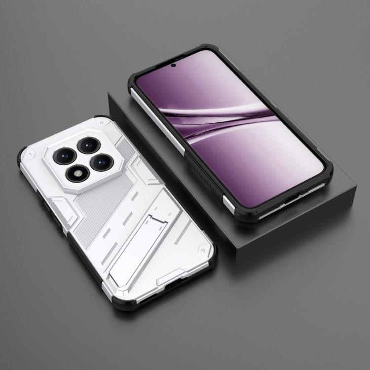 For Redmi Note 15 Pro+ 5G Global 163.3mm Punk Armor 2 in 1 PC + TPU Phone Case with Holder