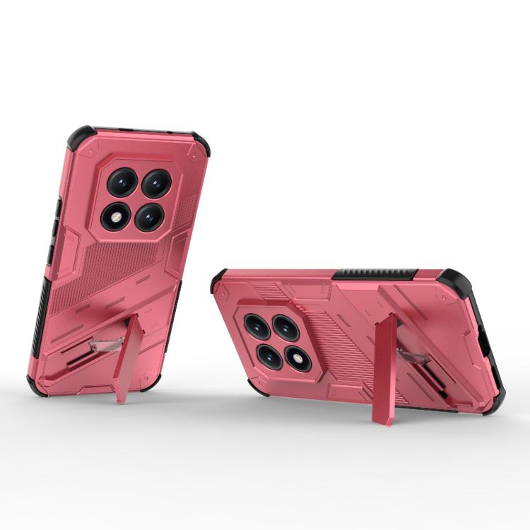 For Redmi Note 15 Pro+ 5G Global 163.3mm Punk Armor 2 in 1 PC + TPU Phone Case with Holder
