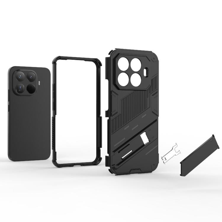 For Xiaomi 15T Pro 5G Global Punk Armor 2 in 1 PC + TPU Phone Case with Holder