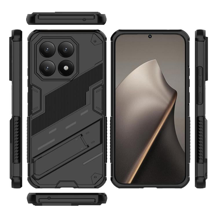 For Xiaomi 15T 5G Global Punk Armor 2 in 1 PC + TPU Phone Case with Holder