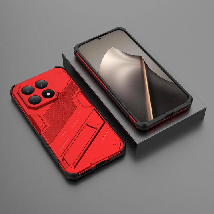 For Xiaomi 15T 5G Global Punk Armor 2 in 1 PC + TPU Phone Case with Holder