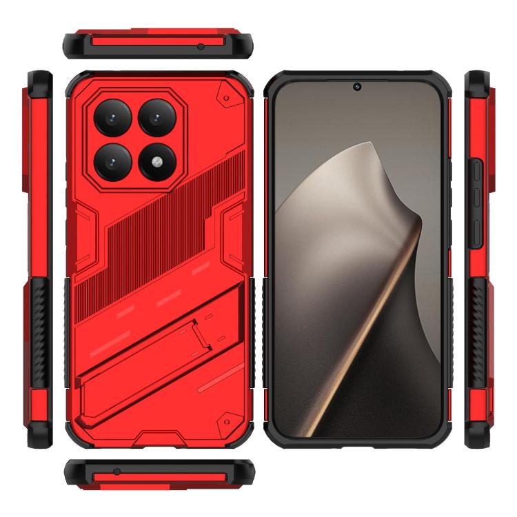 For Xiaomi 15T 5G Global Punk Armor 2 in 1 PC + TPU Phone Case with Holder