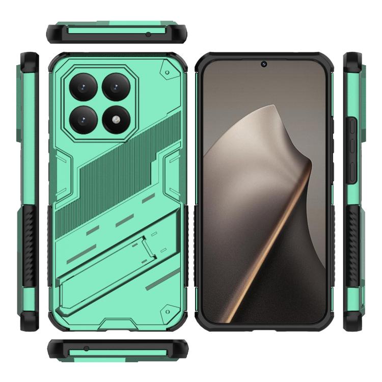 For Xiaomi 15T 5G Global Punk Armor 2 in 1 PC + TPU Phone Case with Holder