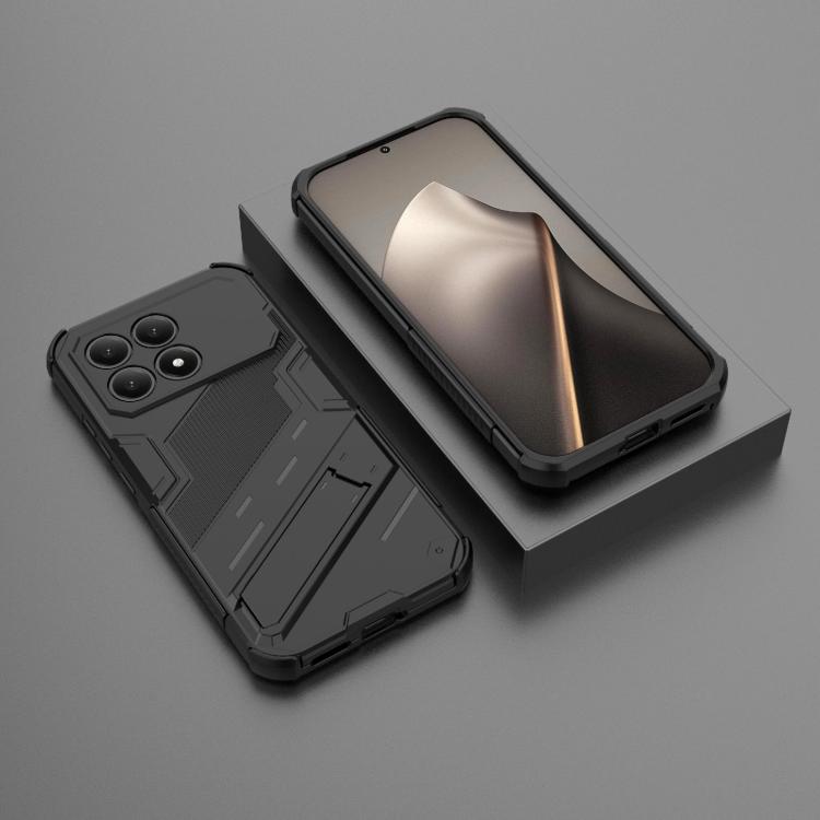 For Redmi K90 / Poco F8 Pro Punk Armor 2 in 1 PC + TPU Phone Case with Holder