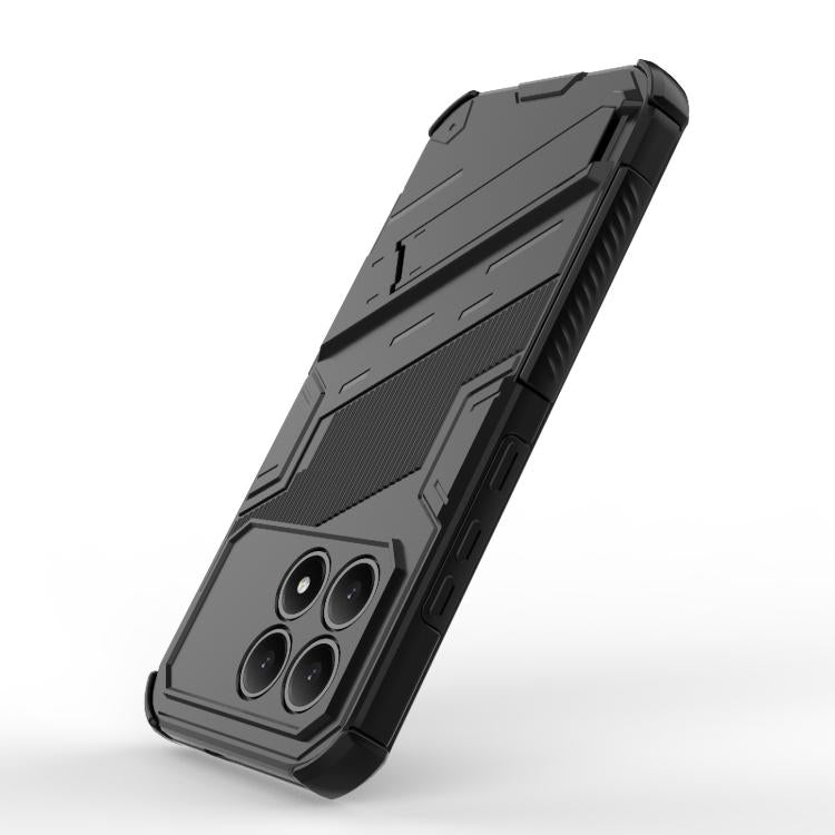 For Redmi K90 / Poco F8 Pro Punk Armor 2 in 1 PC + TPU Phone Case with Holder