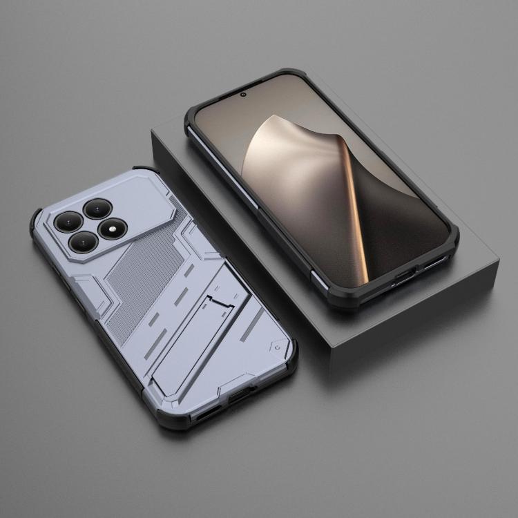 For Redmi K90 / Poco F8 Pro Punk Armor 2 in 1 PC + TPU Phone Case with Holder