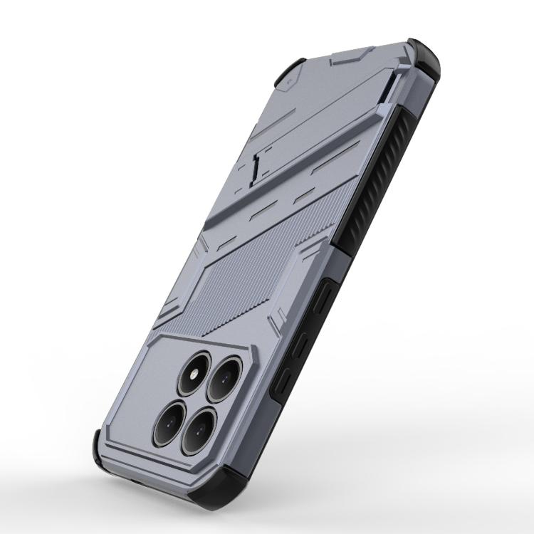 For Redmi K90 / Poco F8 Pro Punk Armor 2 in 1 PC + TPU Phone Case with Holder